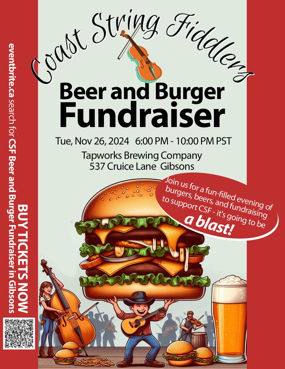 CSF Beer and Burger Fundraiser