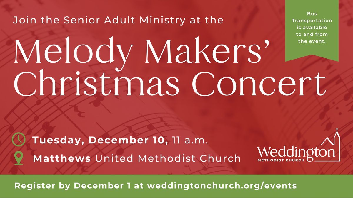 Melody Makers' Christmas Concert