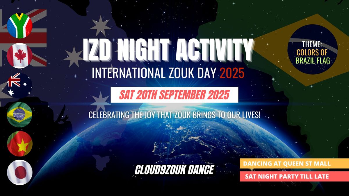 International Zouk Day Brisbane 2025 | Night Party