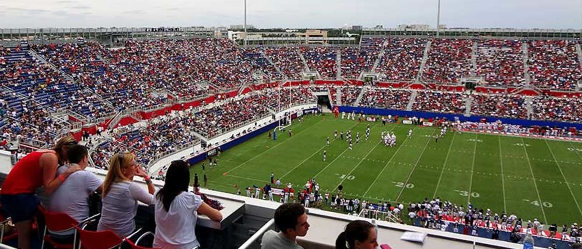 Florida Atlantic Owls at Tulsa Golden Hurricane Football at H.A. Chapman Stadium