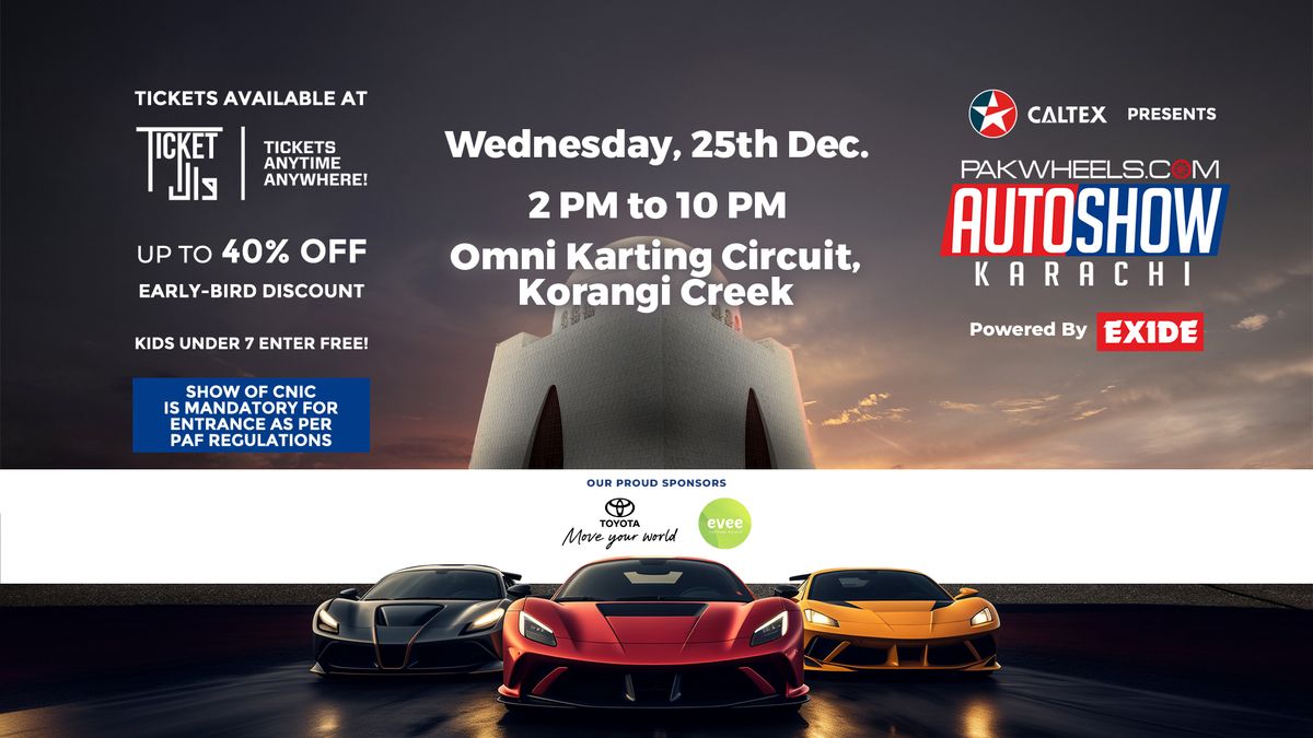 Caltex Presents PakWheels Karachi Auto Show 2024