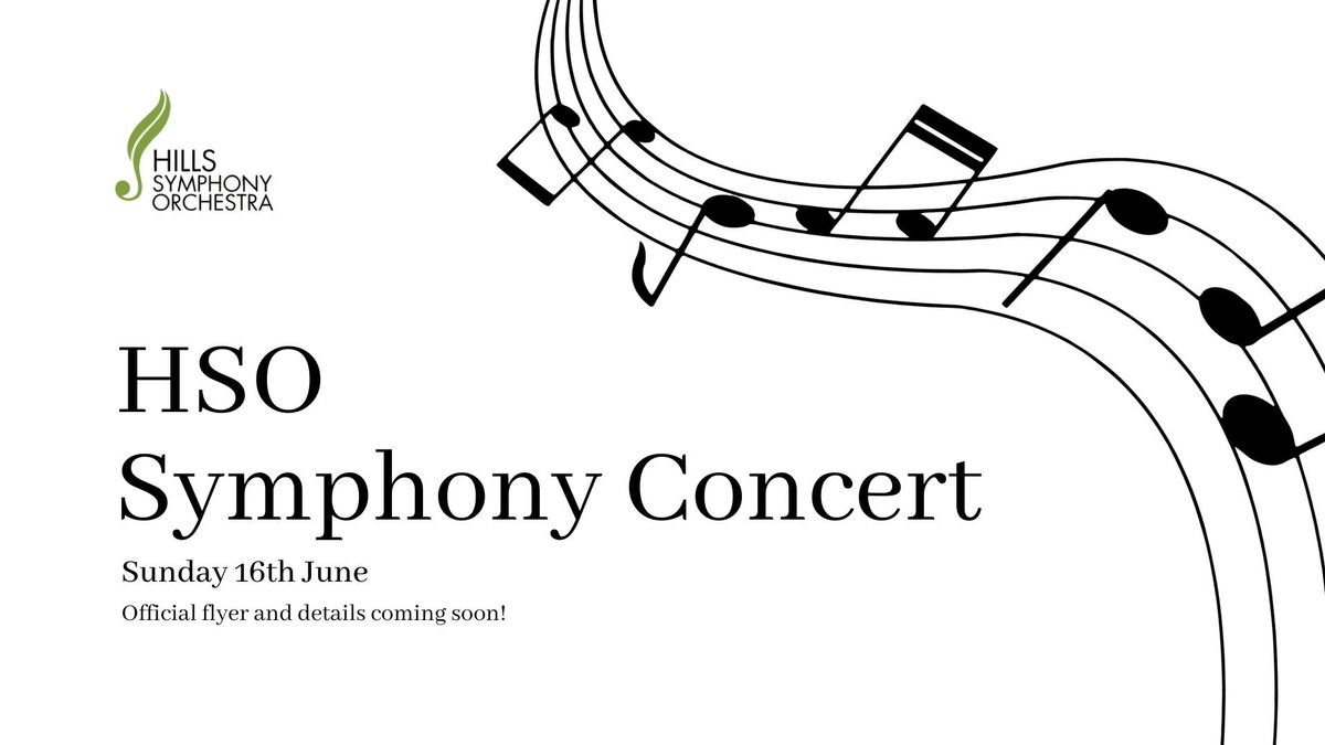 Hills Symphony Orchestra: Symphony Concert