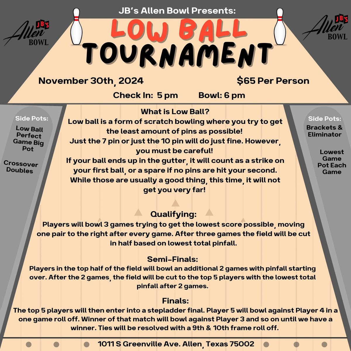 Low Ball Tournament 