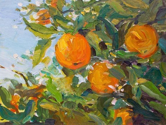 Citrus Sunday - Acrylic Oranges - Sunday January 5 at 1pm - 1459 Humboldt Rd. Chico