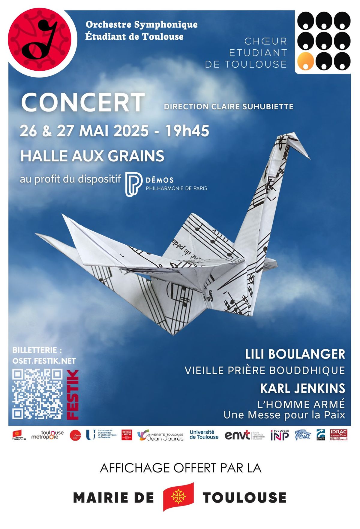 Concert L'homme Arm\u00e9- Halle Aux Grains