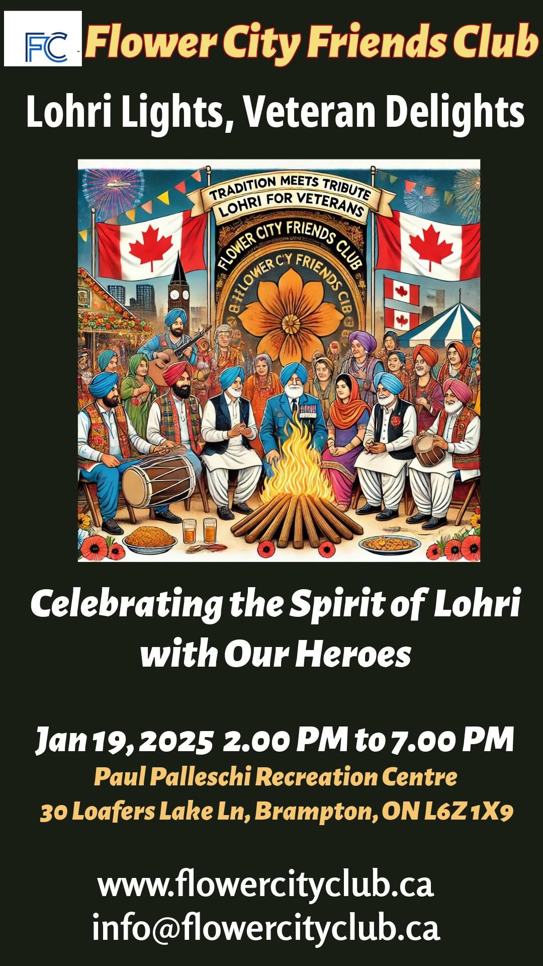 Lohri Lights, Veteran Delights: Celebrating the Spirit of Lohri with Our Heroes