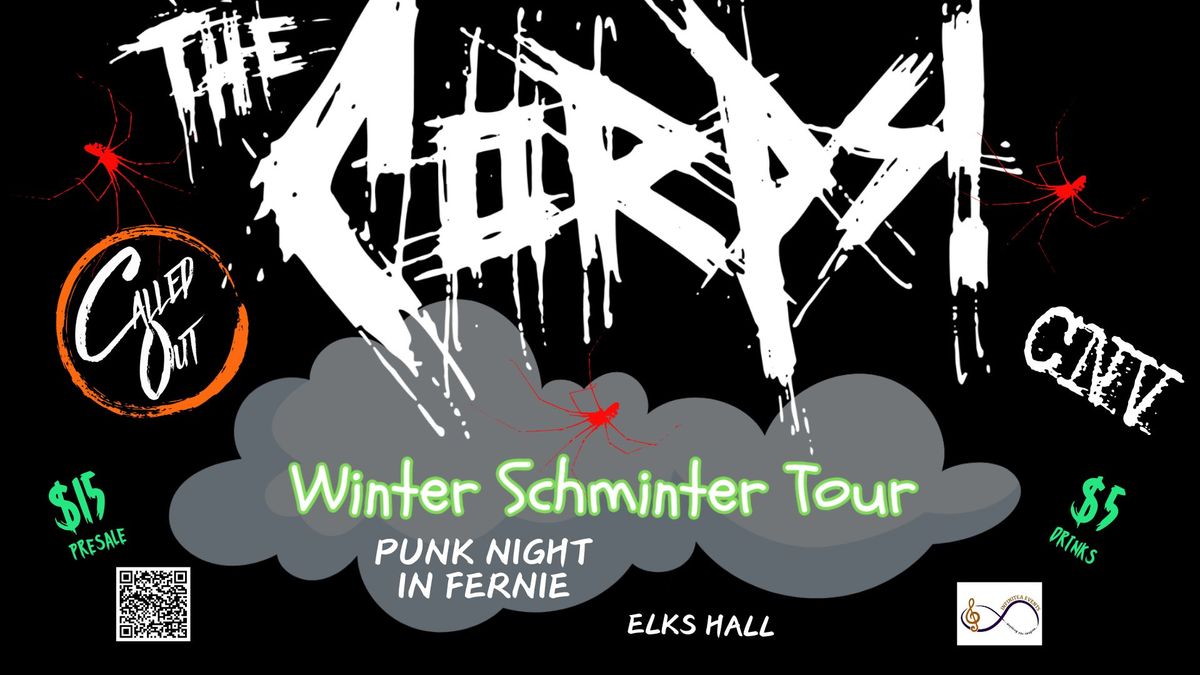 PUNK NIGHT - THE CORPS - CALLED OUT - CNV - FEB 10 - $15 PRESALE