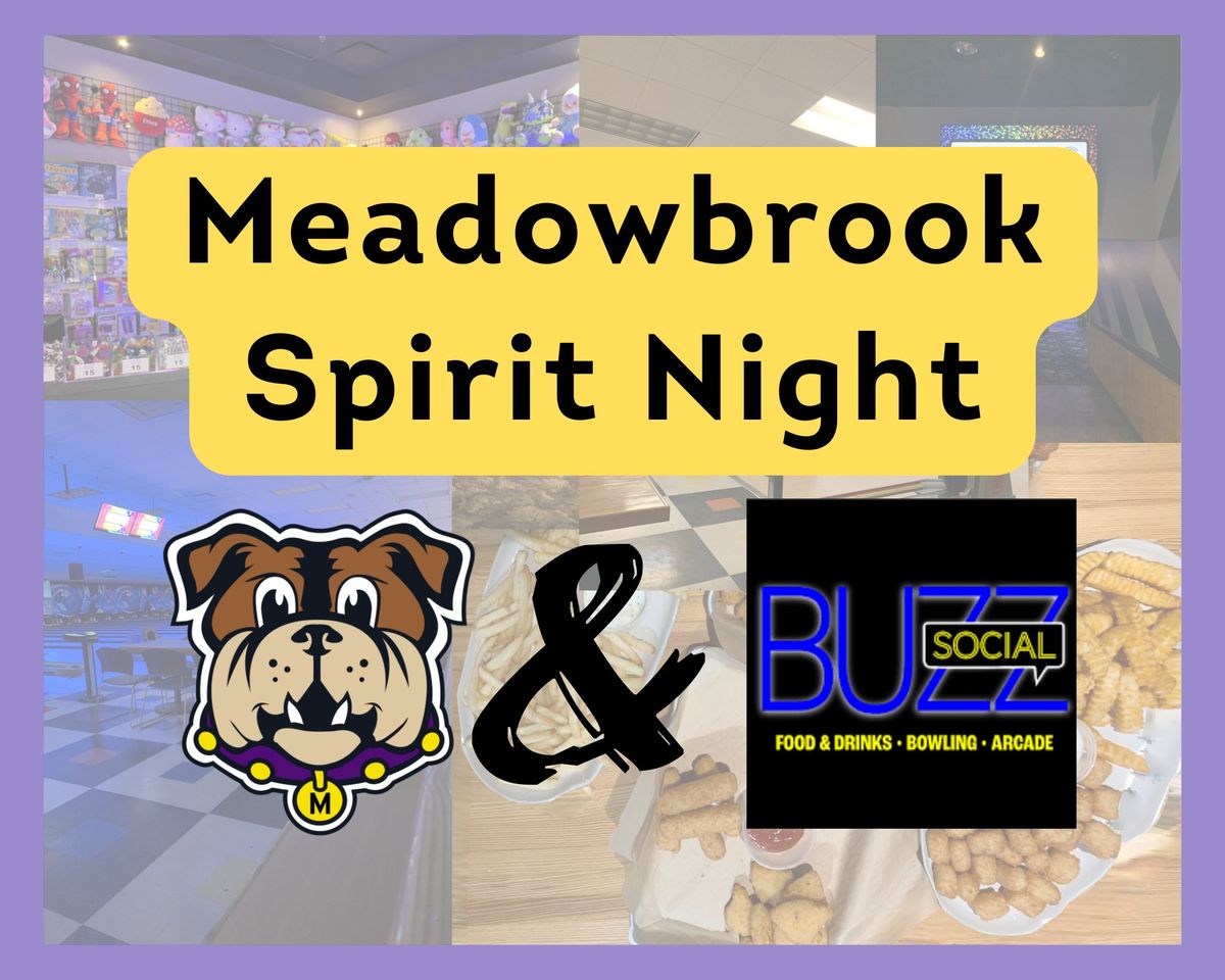 Meadowbrook Spirit Night @ Buzz Social Bowling & Arcade