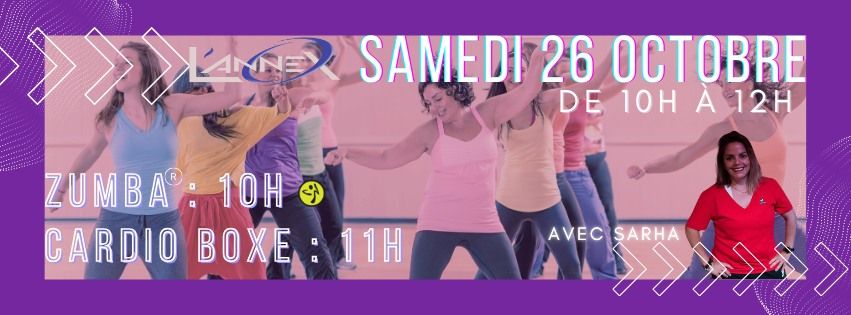 Samedi matin : Zumba \/\/ Cardio boxe \u00e0 L'annex