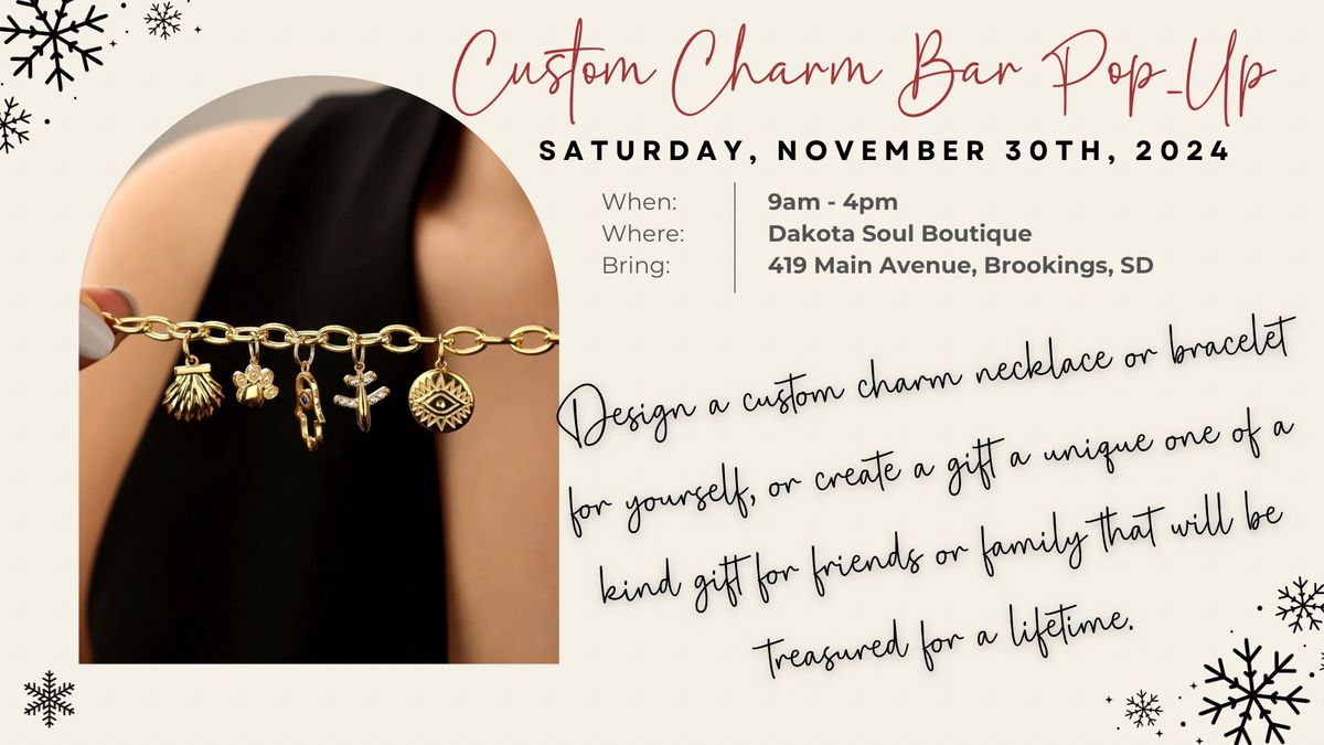 Charm Bar Pop-Up Event