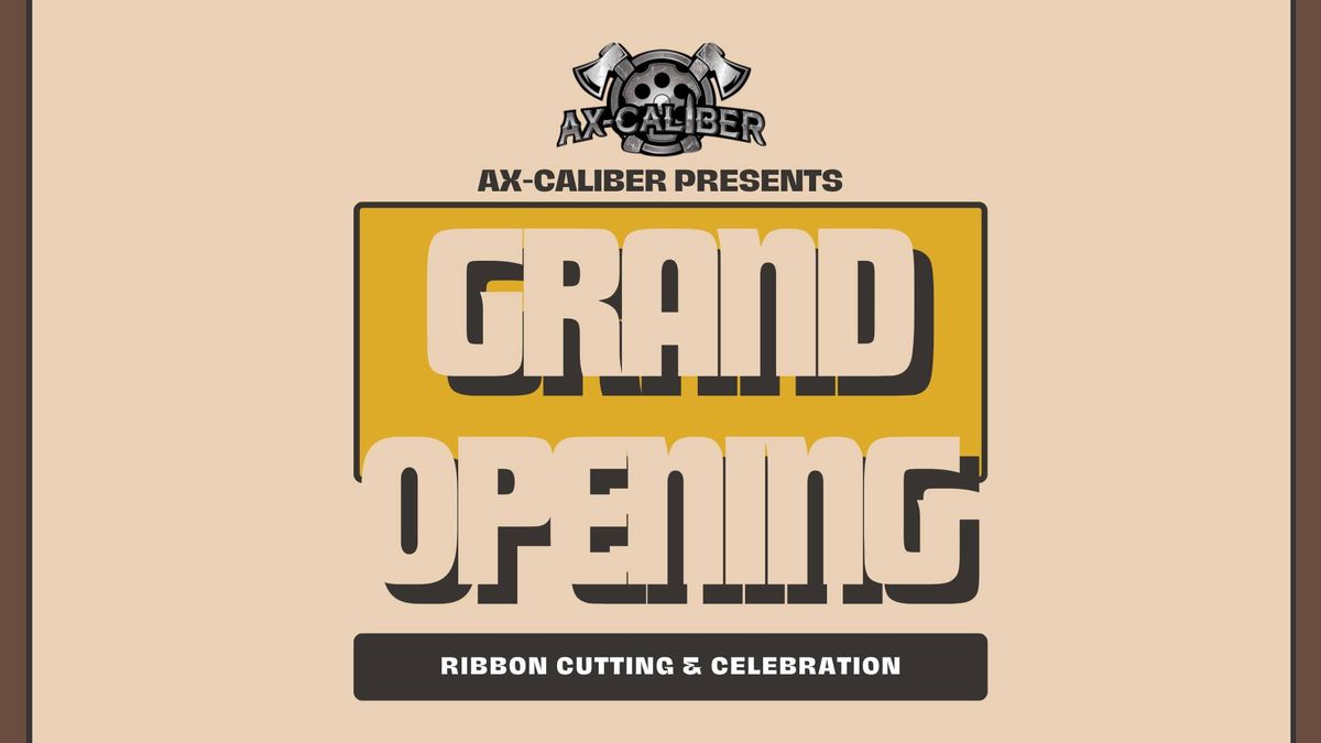 Grand Opening and Ribbon Cutting