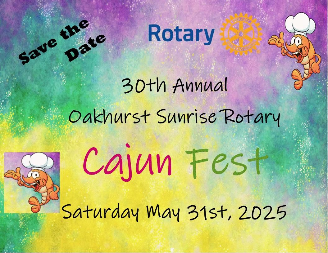 30th Annual Oakhurst Sunrise Rotary Cajun Fest