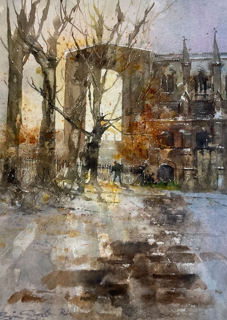Let the Pigments Play in Watercolour or Chosen Medium with Brian Smith RI