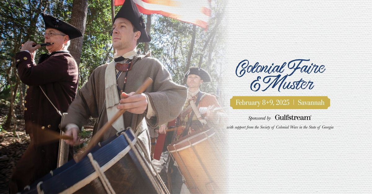 Georgia History Festival's Colonial Faire & Muster