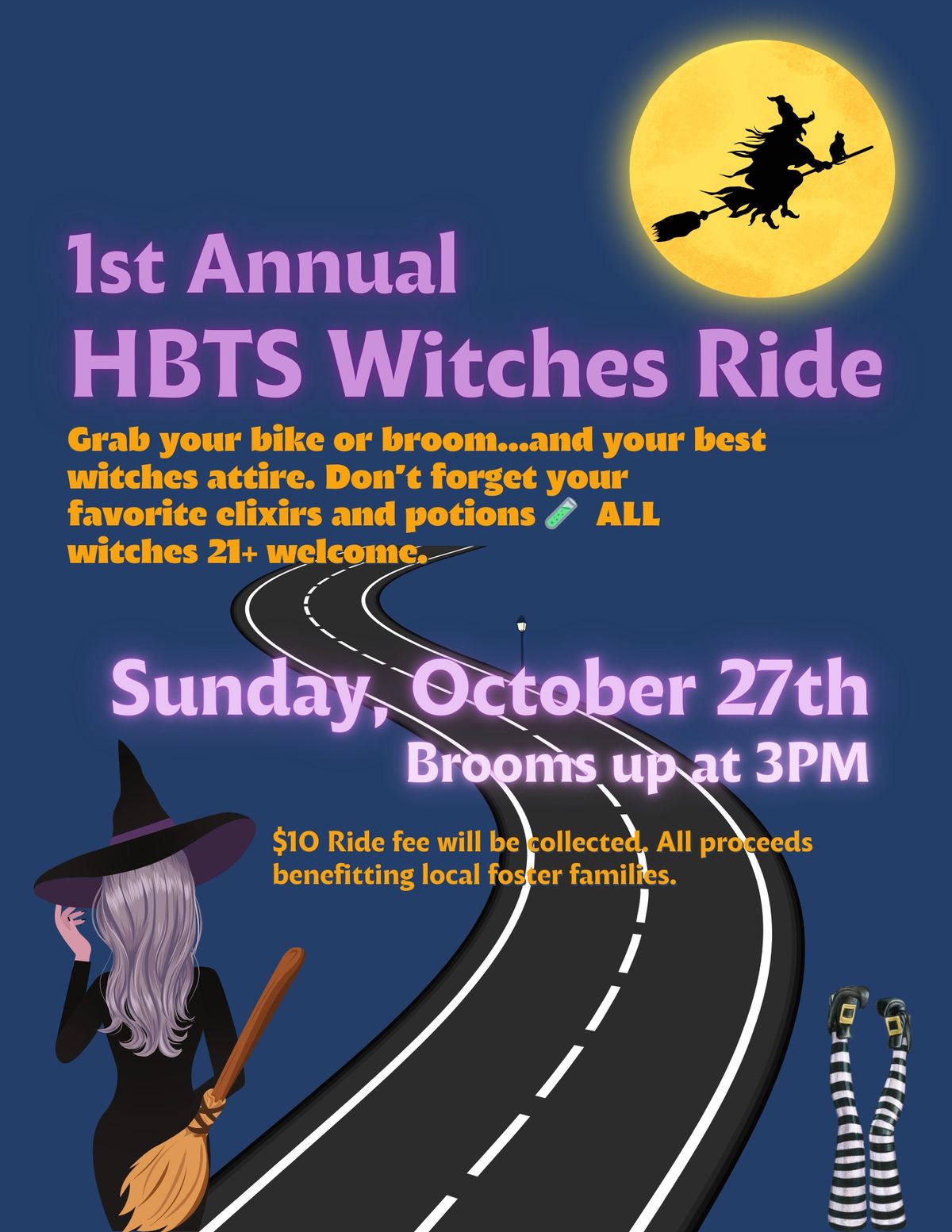 1st Annual HBTS Witches Ride