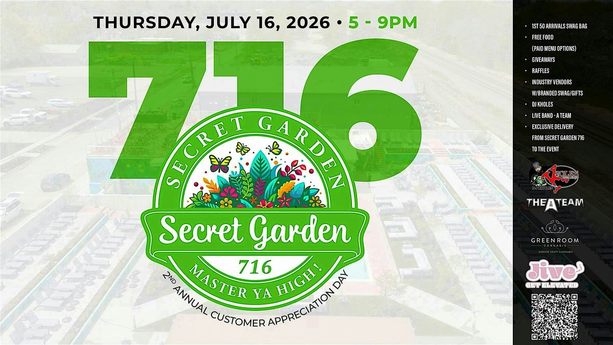 Secret Garden 716 Customer Appreciation Day