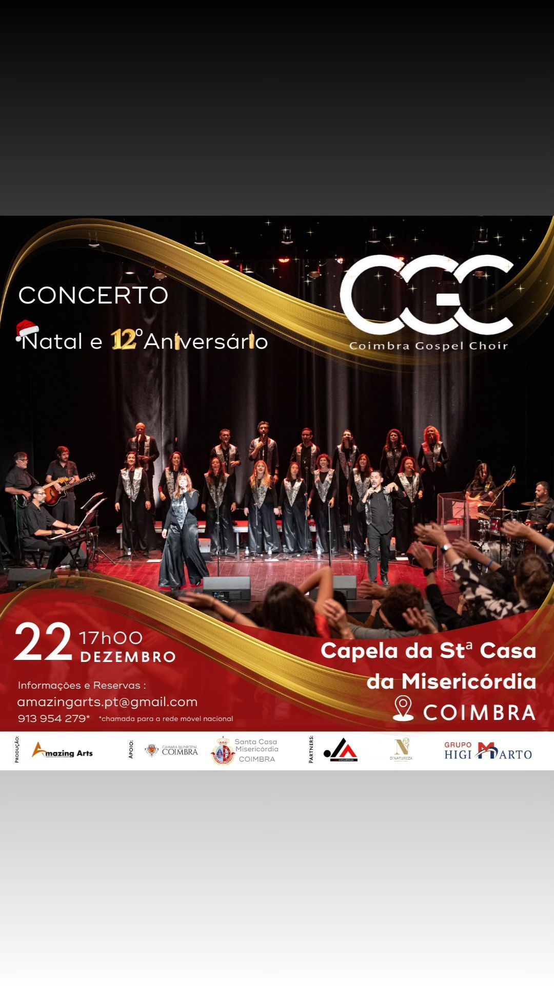 Concerto de Natal e 12\u00ba anivers\u00e1rio 