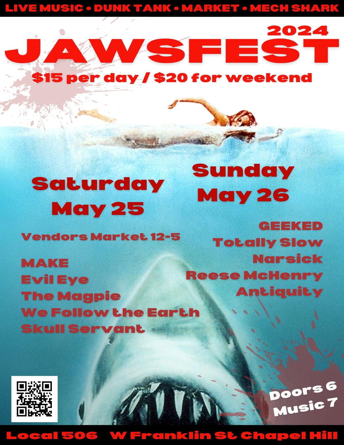 Jawsfest 2024 (Sunday May 26)