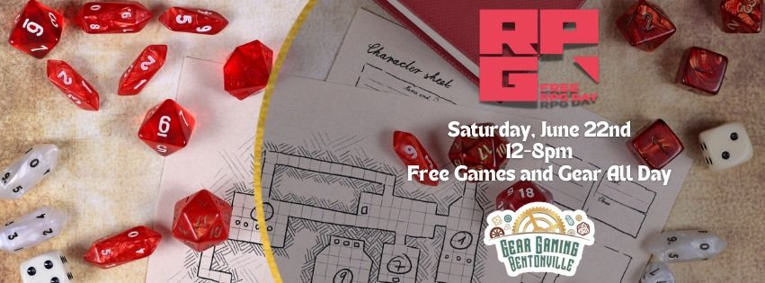 Gear Bentonville - Free RPG Day