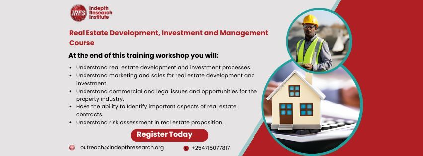 Training Workshop on Real Estate Development, Investment, and Management