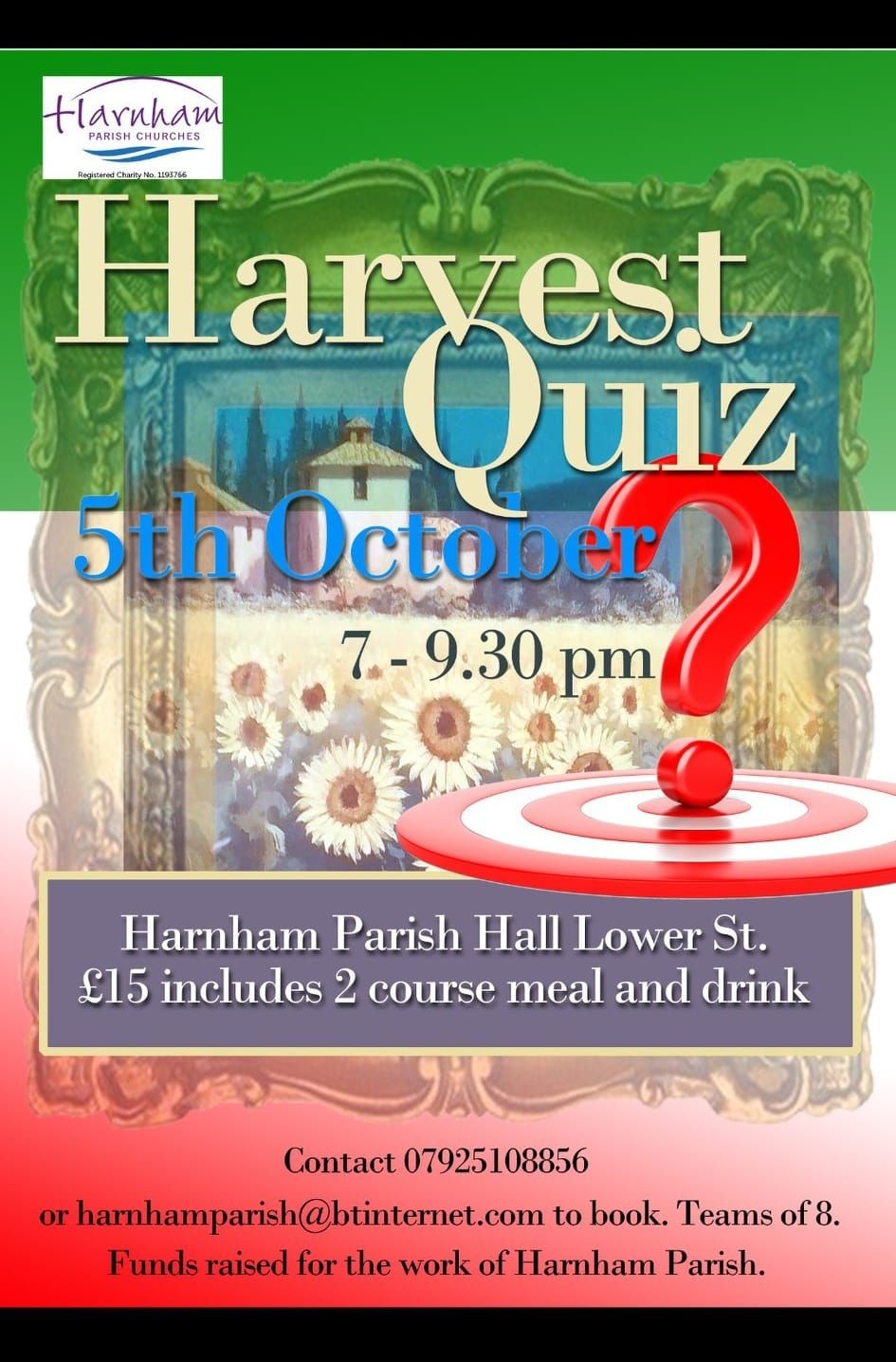 Harnham Quiz Night: Italian Theme