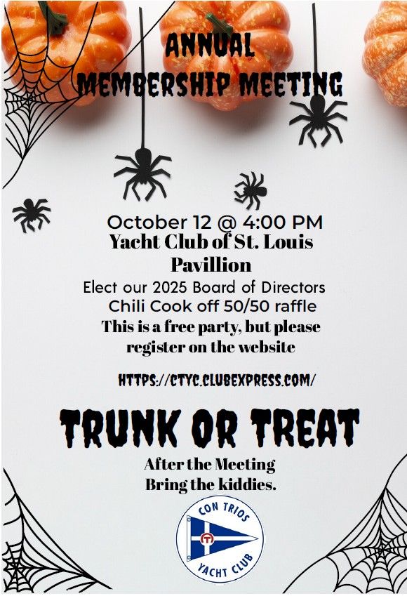 Annual Membership Meeting and Trunk or Treat