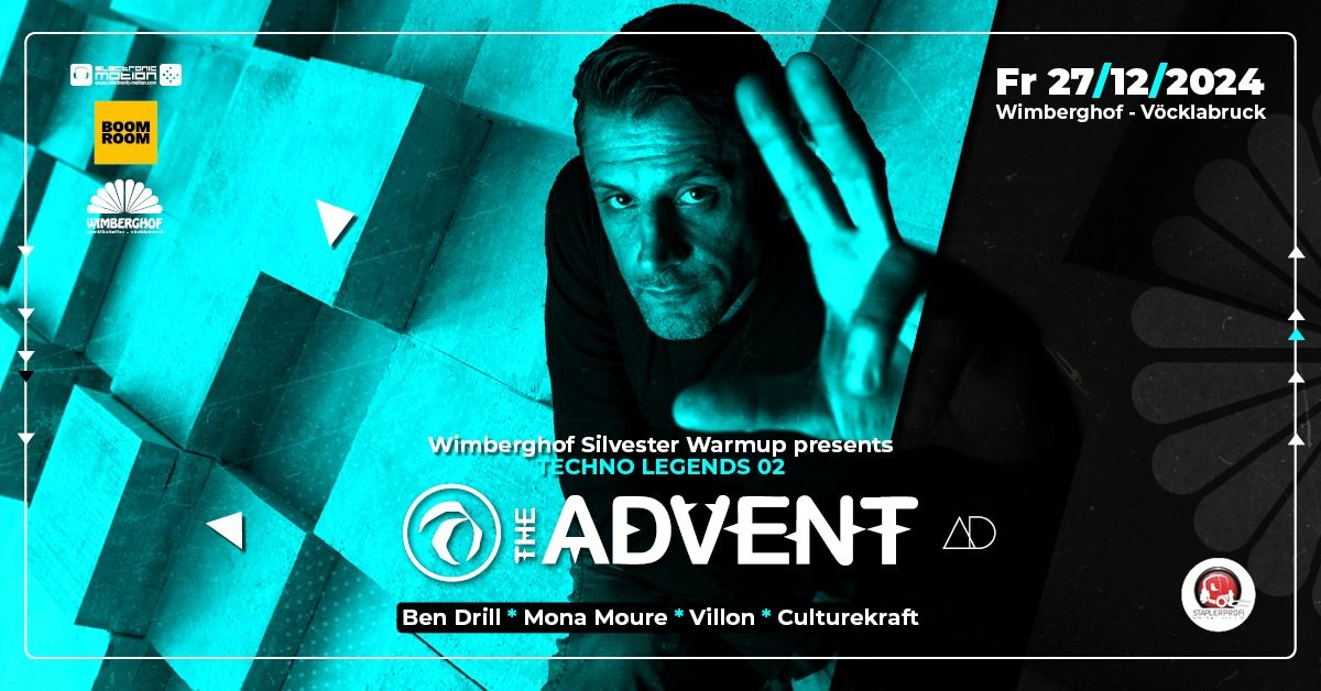 WIMBERGHOF SILVESTER WarmUp pres. TECHNO LEGENDS 02 w\/ THE ADVENT 