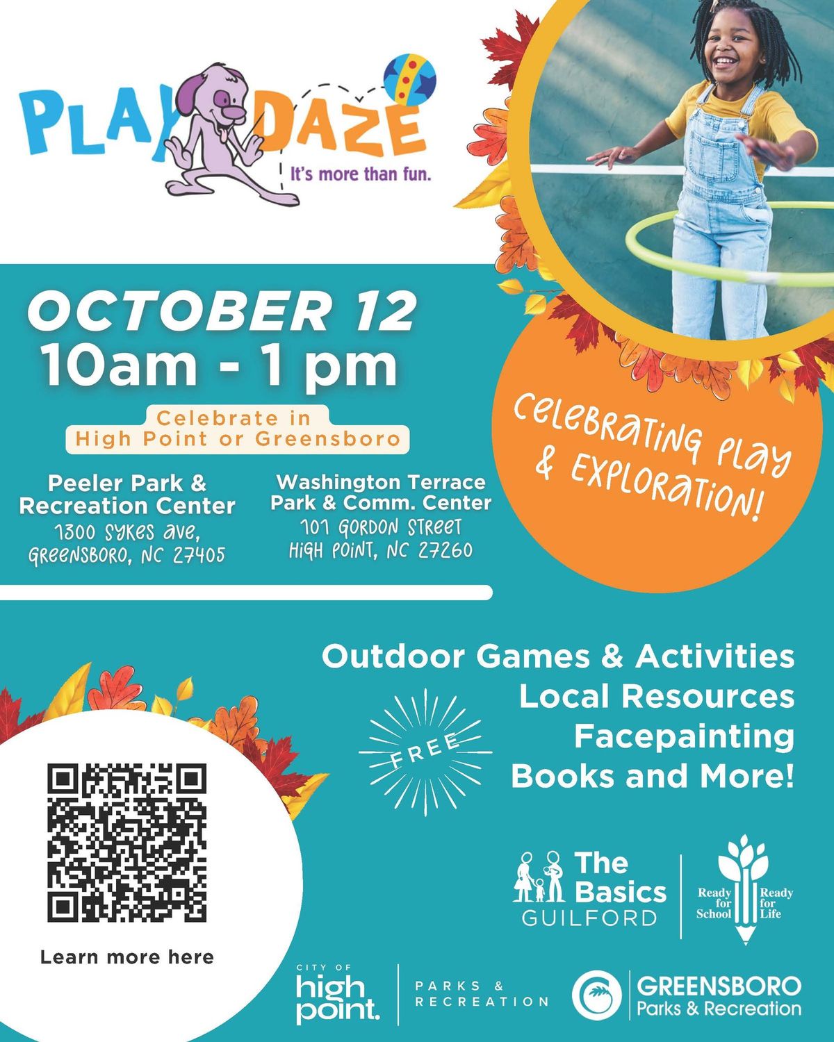 PlayDaze at Washington Terrace Park & Community Center