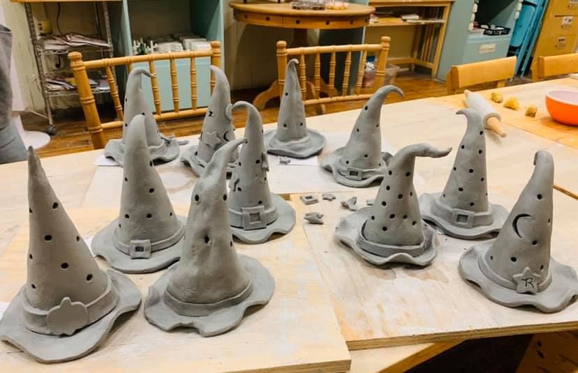 Clay Witch Hat