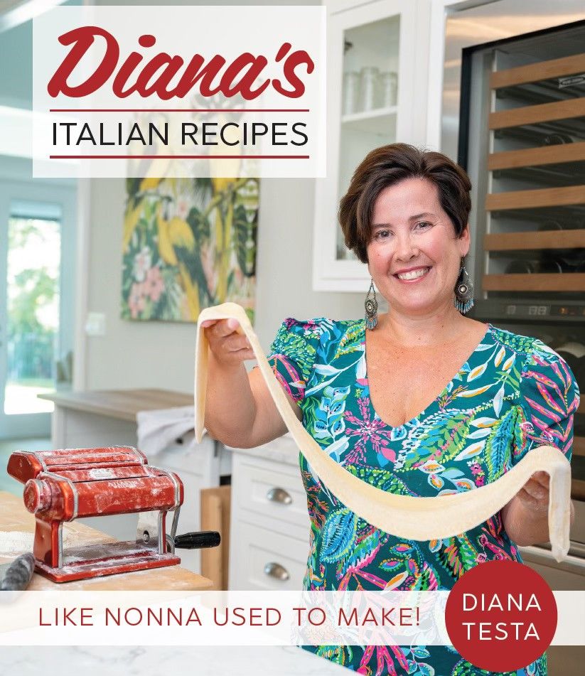 Cookbook signing  "DIANA'S ITALIAN RECIPES" 