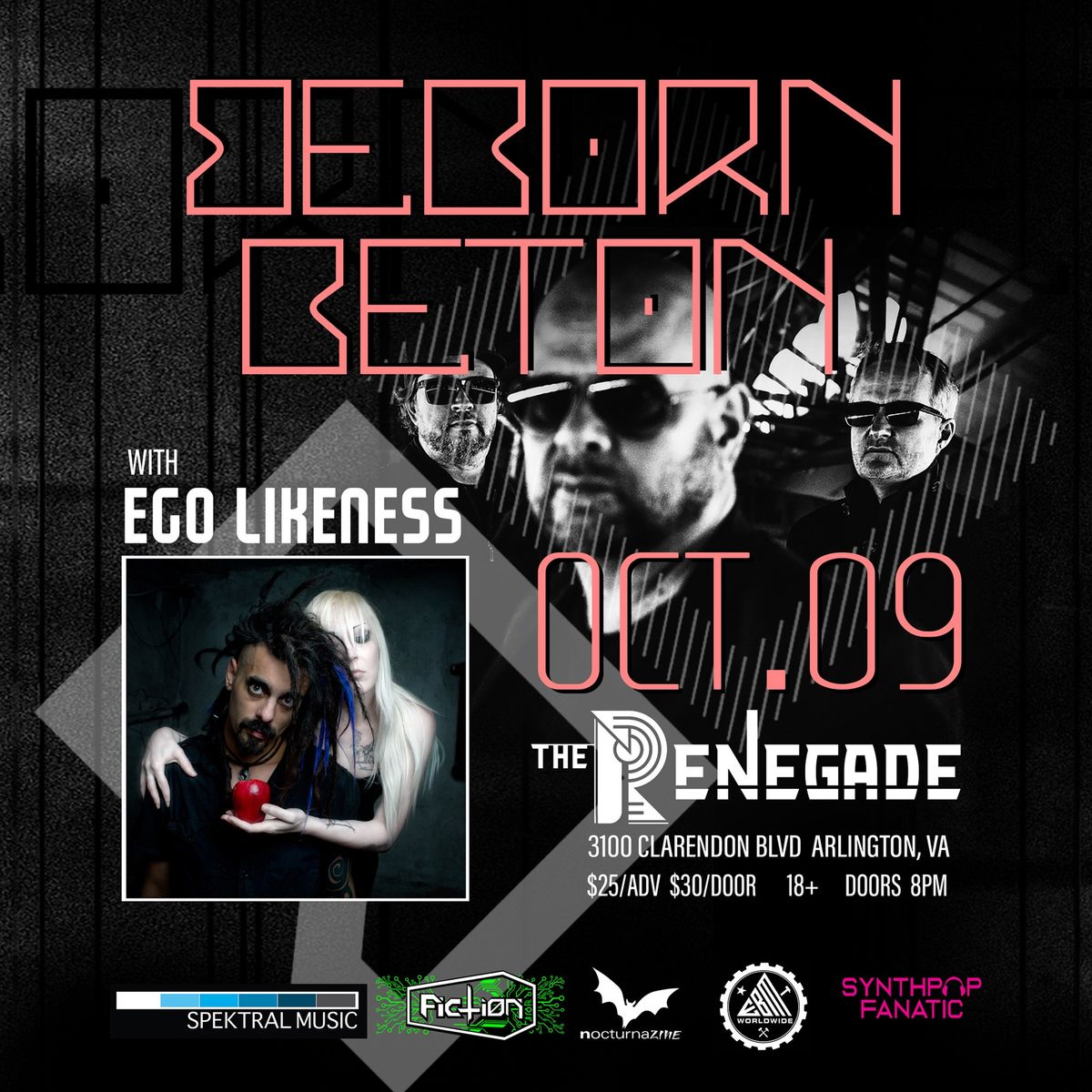 Fiction DC Presents Beborn Beton w\/ Ego Likeness 