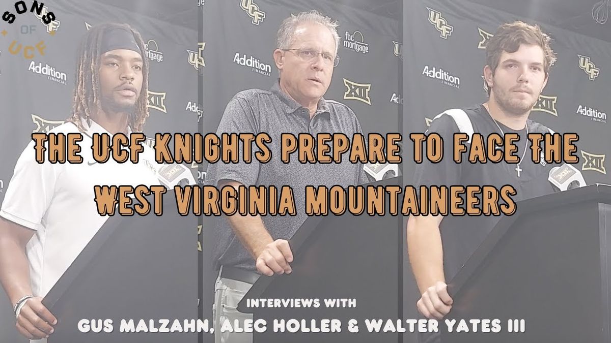 West Virginia Mountaineers vs. UCF Knights