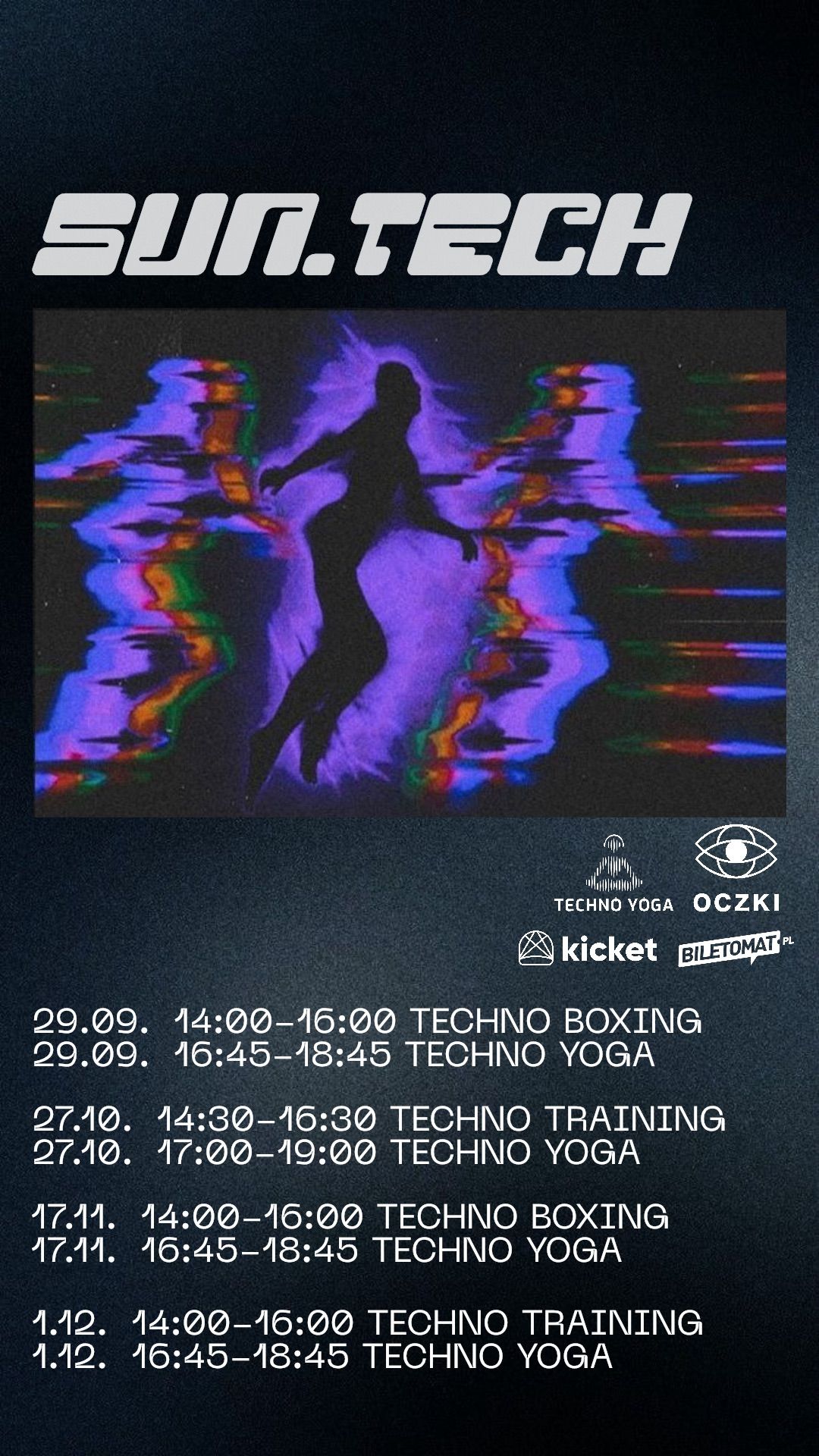 SUNDAY,TECHNO: TECHNO BOXING & TECHNO YOGA \/ OCZKI