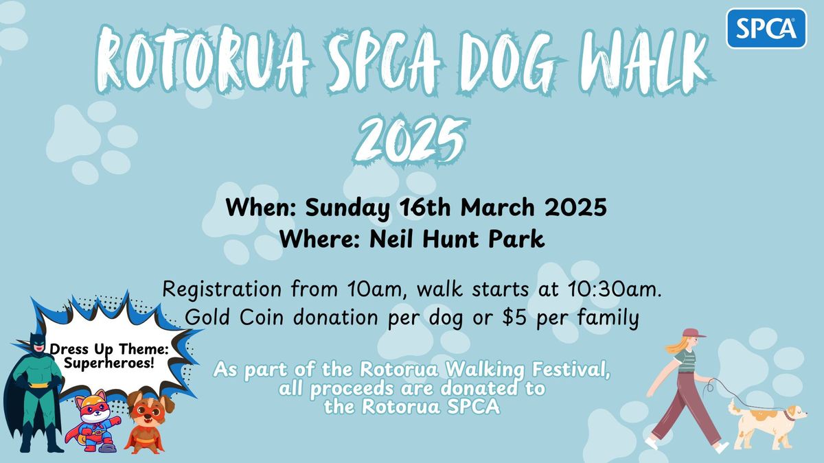 Rotorua SPCA Dog Walk 2025