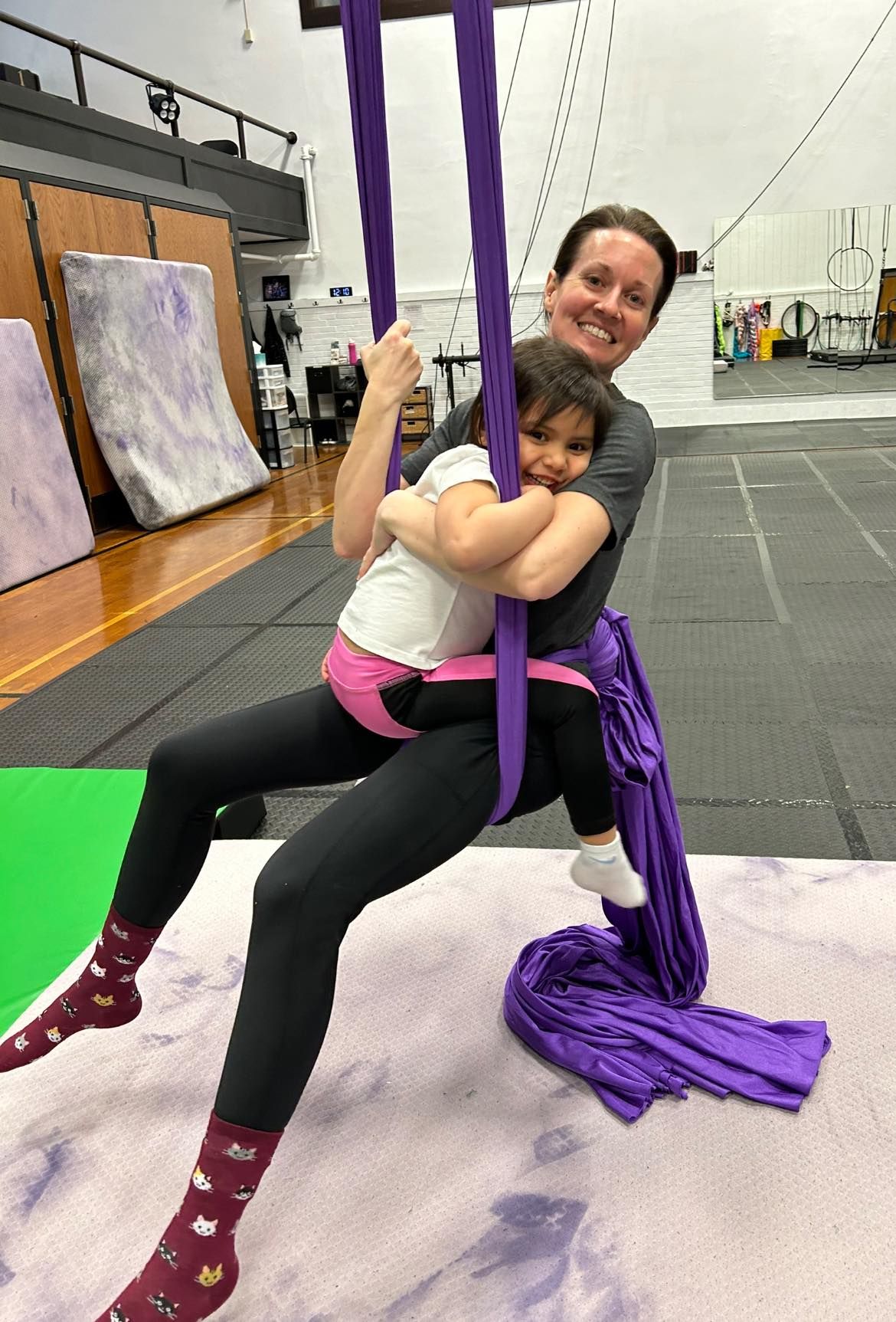 My Mini & Me Aerial Silks Try It Classes (Ages 3-6 & Guardian)