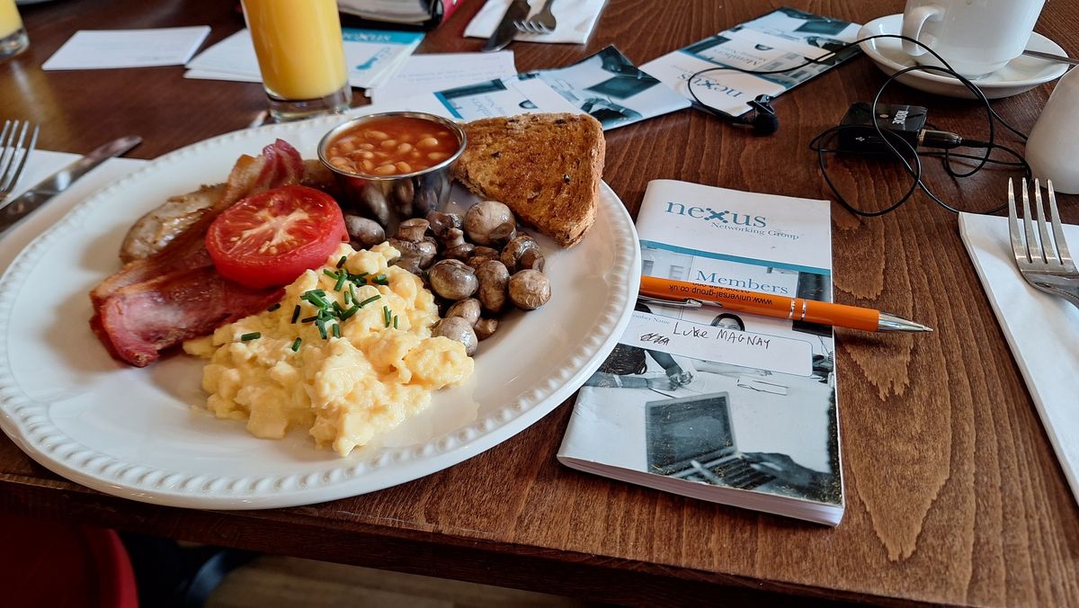Breakfast Business Networking in Chelmsford via Nexus Networking