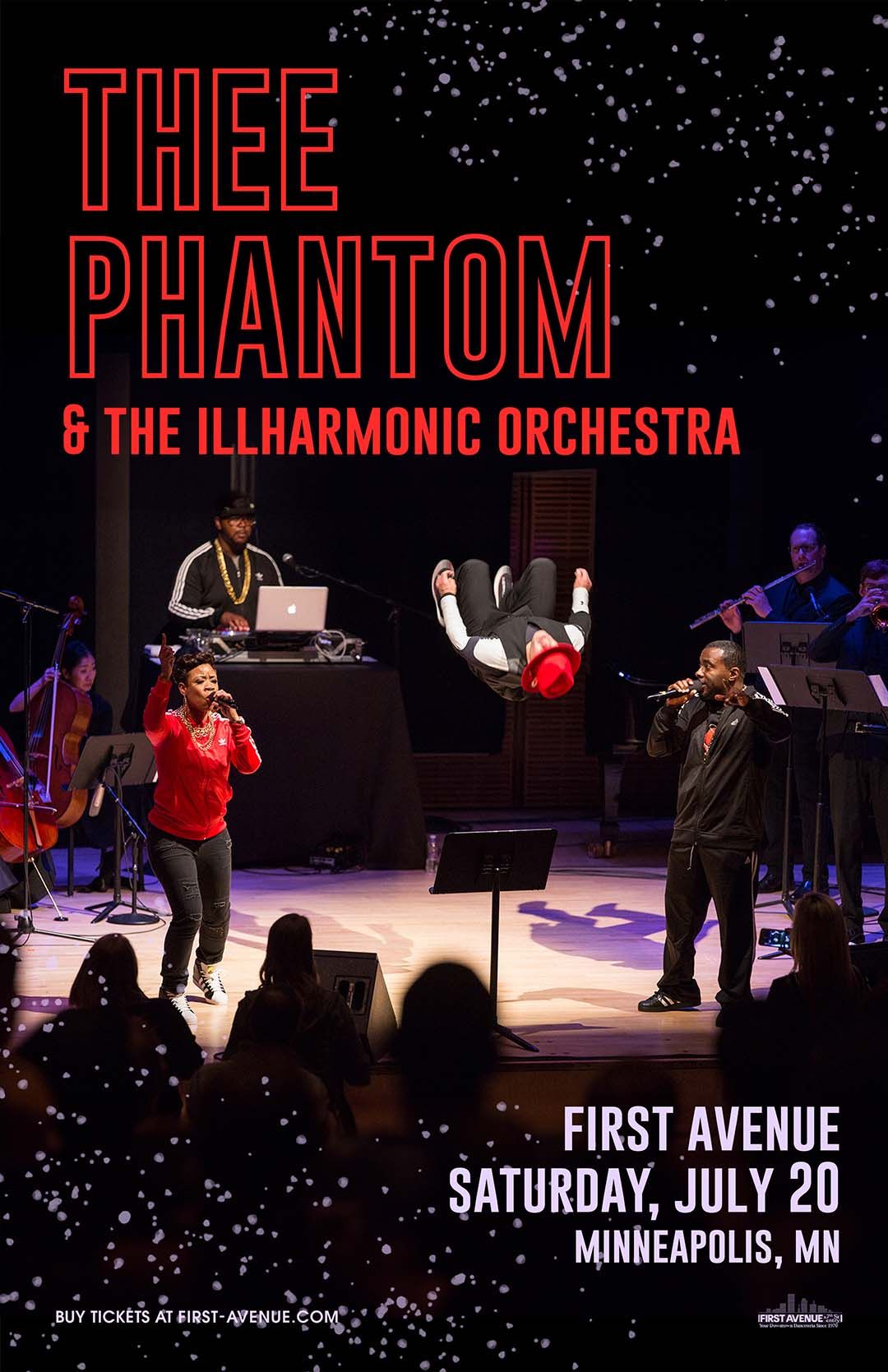 Thee Phantom and The Illharmonic Orchestra at Shubert Theater New Haven