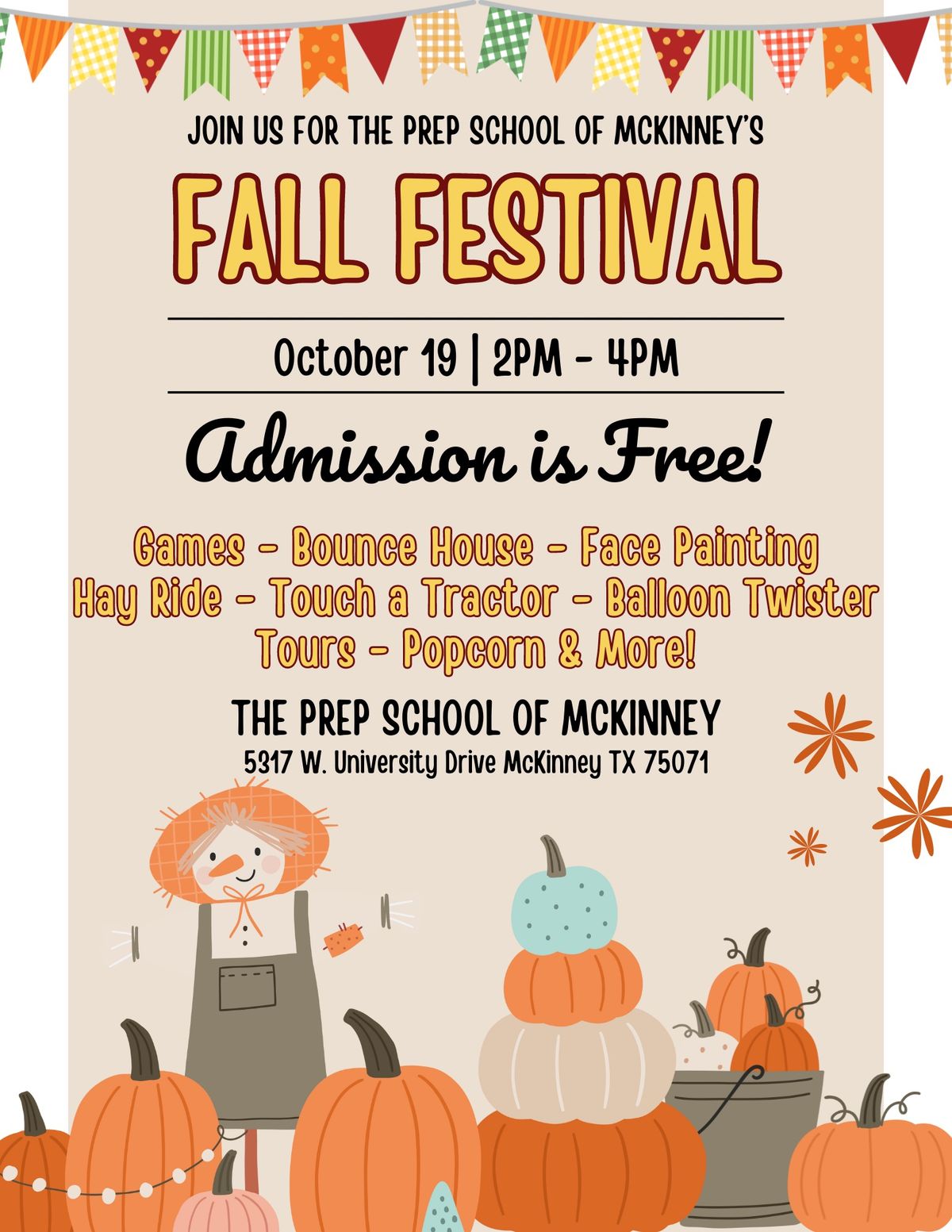 The PREP School of McKinney\u2019s Fall Festival