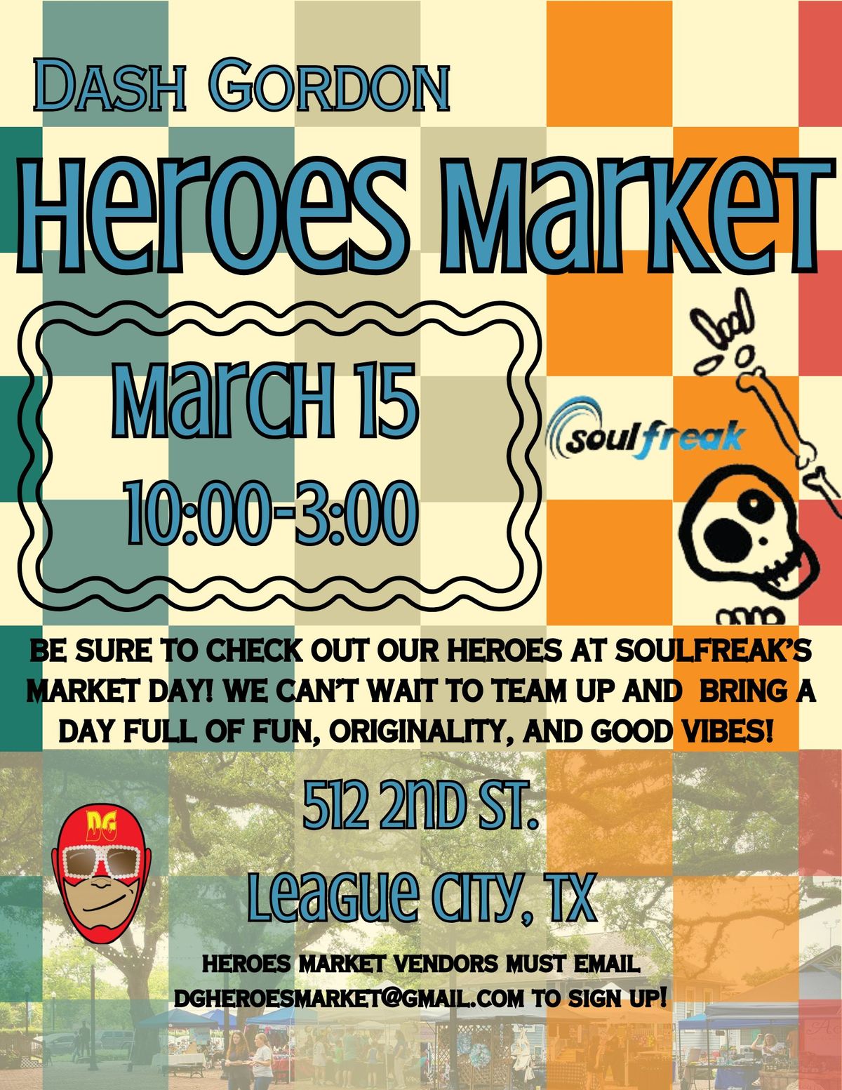 Dash Gordon Heroes Market 