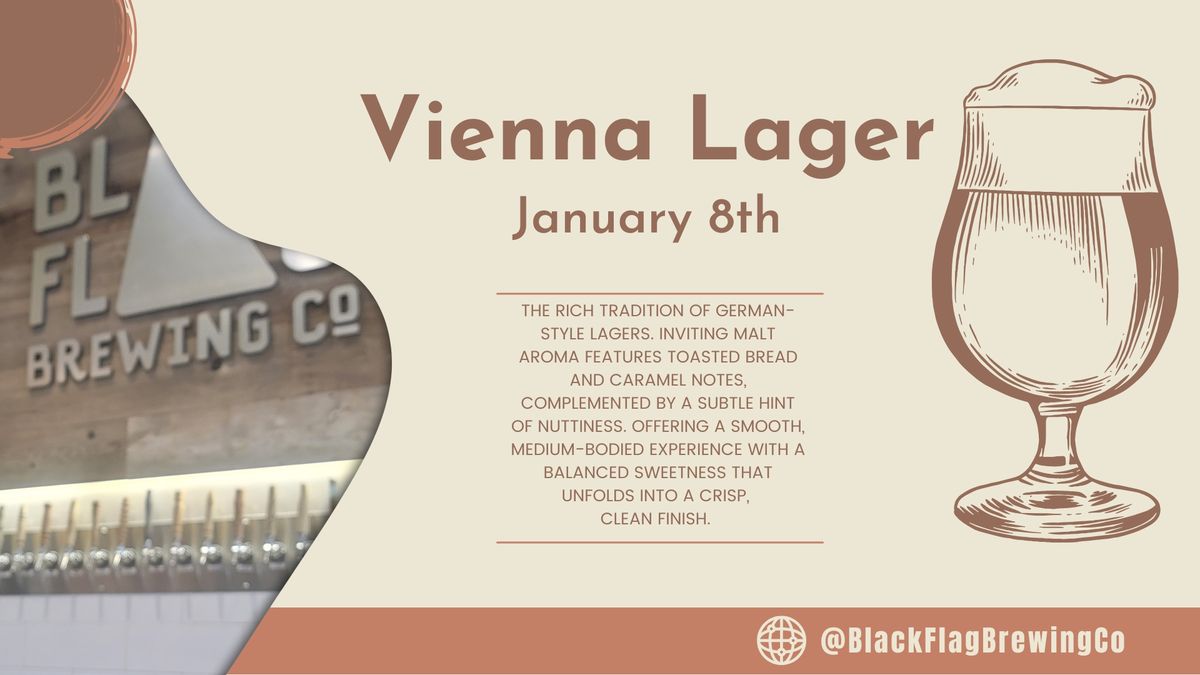 BEER RELEASE - Vienna Lager