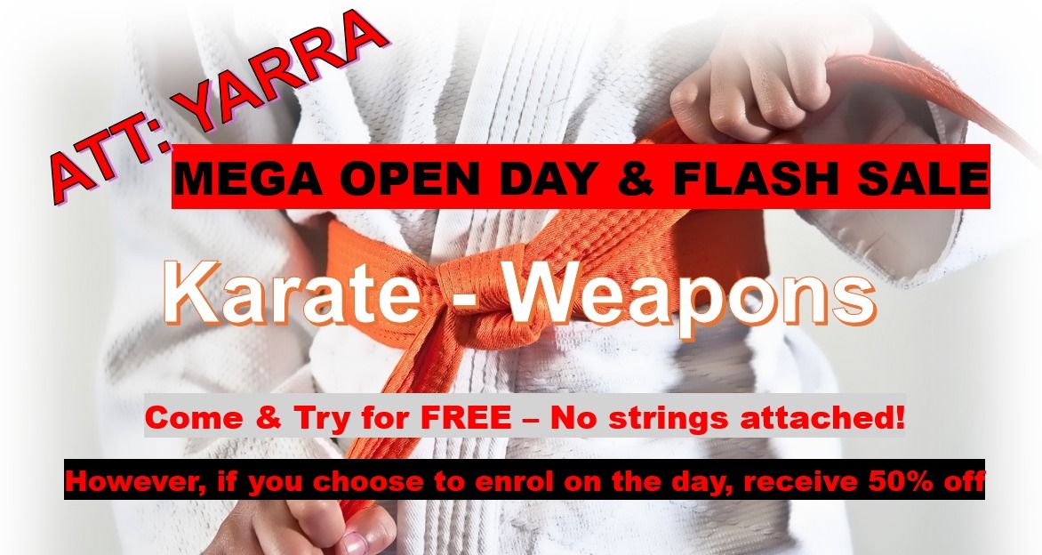 YARRAWONGA | MEGA OPEN DAY & FLASH SALE