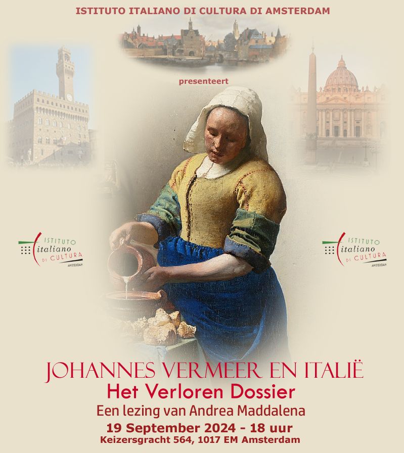 Johannes Vermeer en Itali\u00eb - Het Verloren Dossier \/ Johannes Vermeer e l\u2019Italia - Il Dossier Perduto