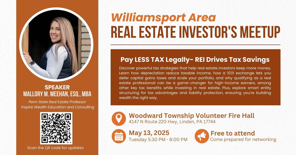 Williamsport Area Real Estate Investor's Meetup