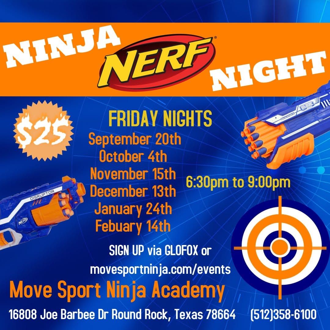 Ninja Nerf Night 