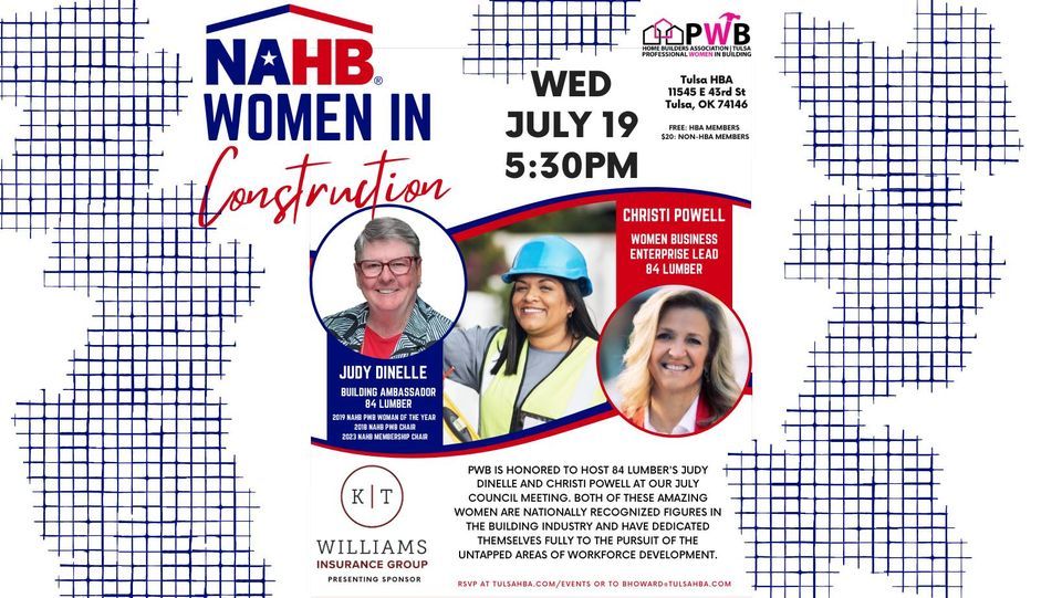 PWB Council | NAHB Women in Construction: Judy Dinelle and Christi Powell