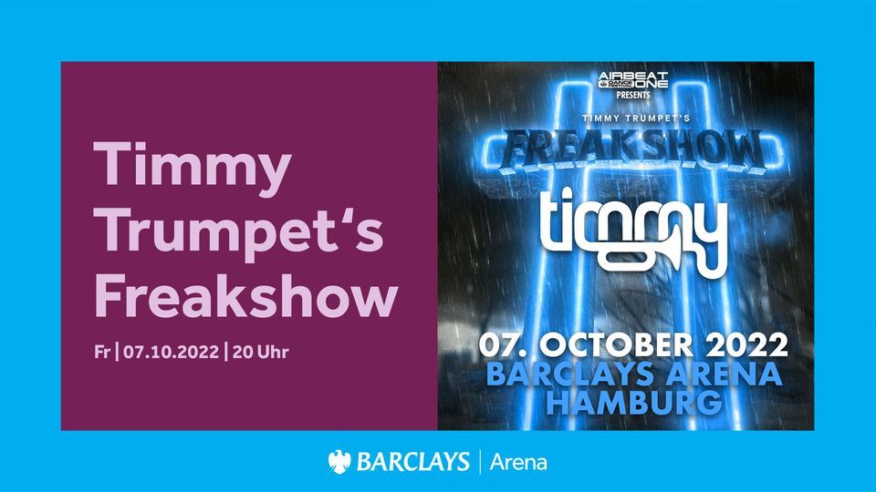 Airbeat One pres. Timmy Trumpet | Barclays Arena Hamburg