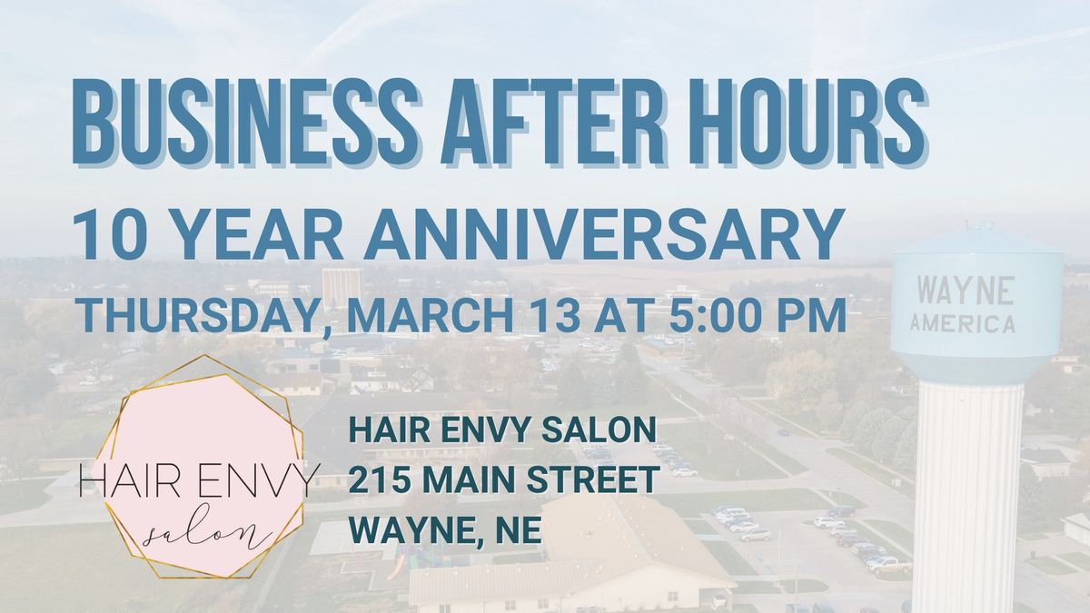 Business After Hours: Hair Envy Salon