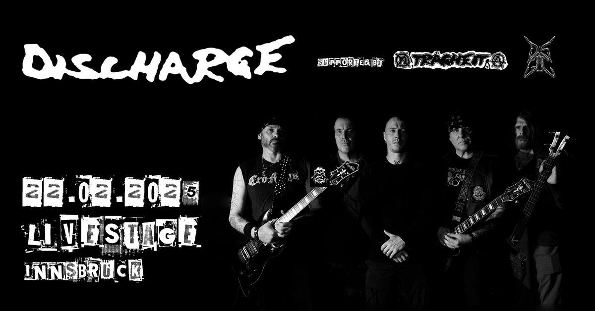 DISCHARGE \/\/ supported by TR\u00c4GHEIT \/\/ DISG\u00dcL