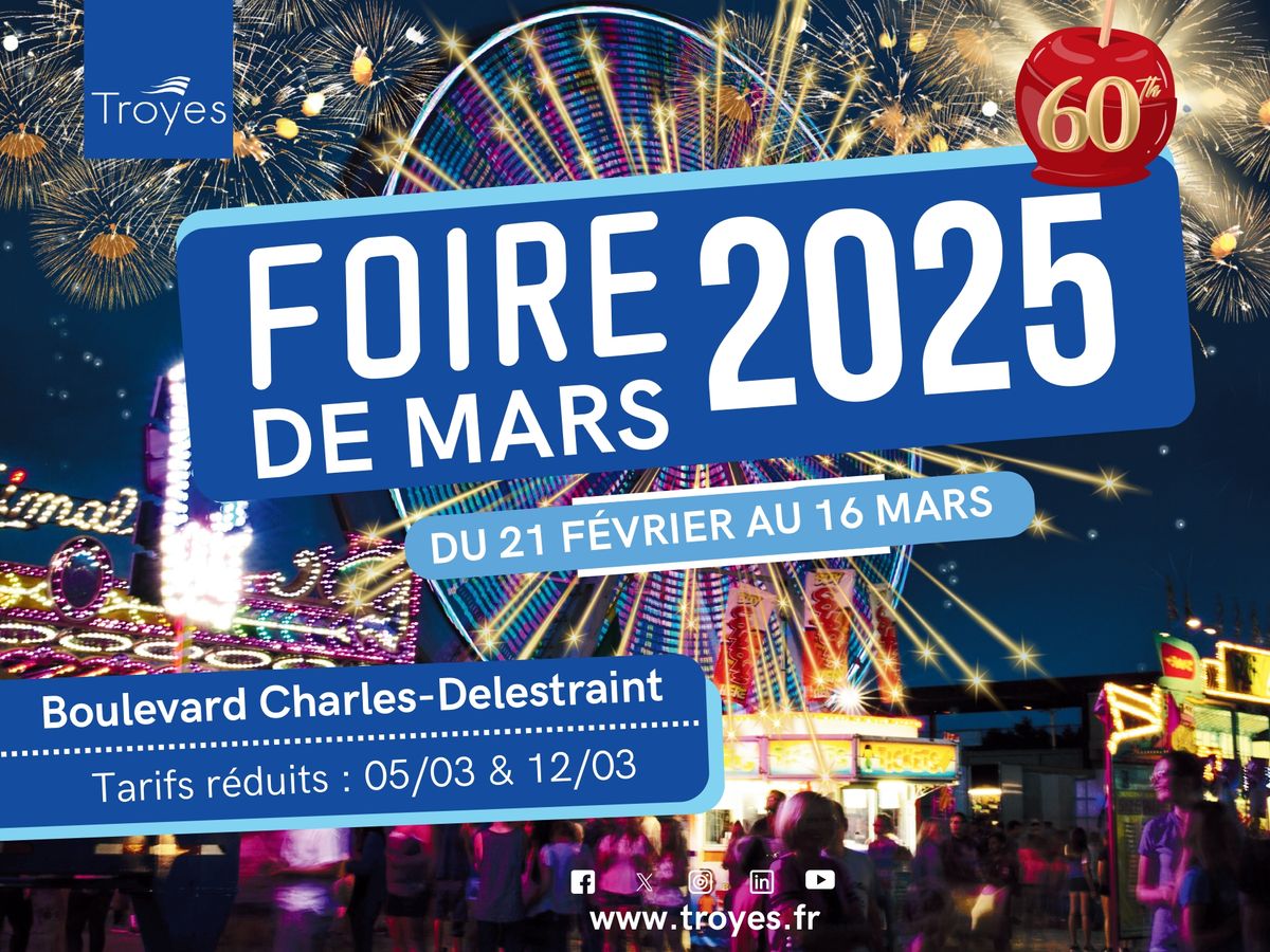 FOIRE DE MARS 2025 \ud83e\ude77\ud83c\udfa1\ud83c\udfa2 \u00c0 TROYES