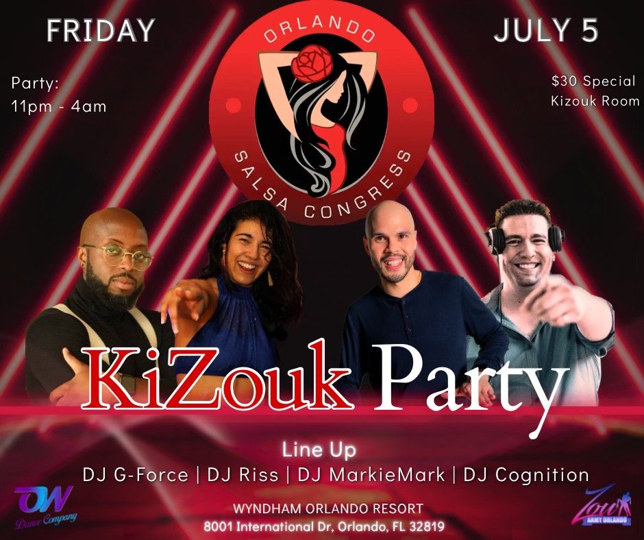 KiZouk Party at Orlando Salsa Congress 